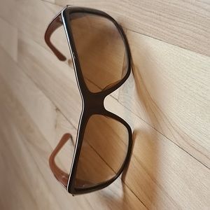 Prada Soft Brown SPR 09G Sunglasses
